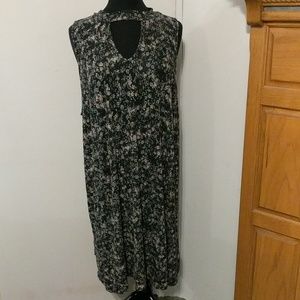 Floral print dress